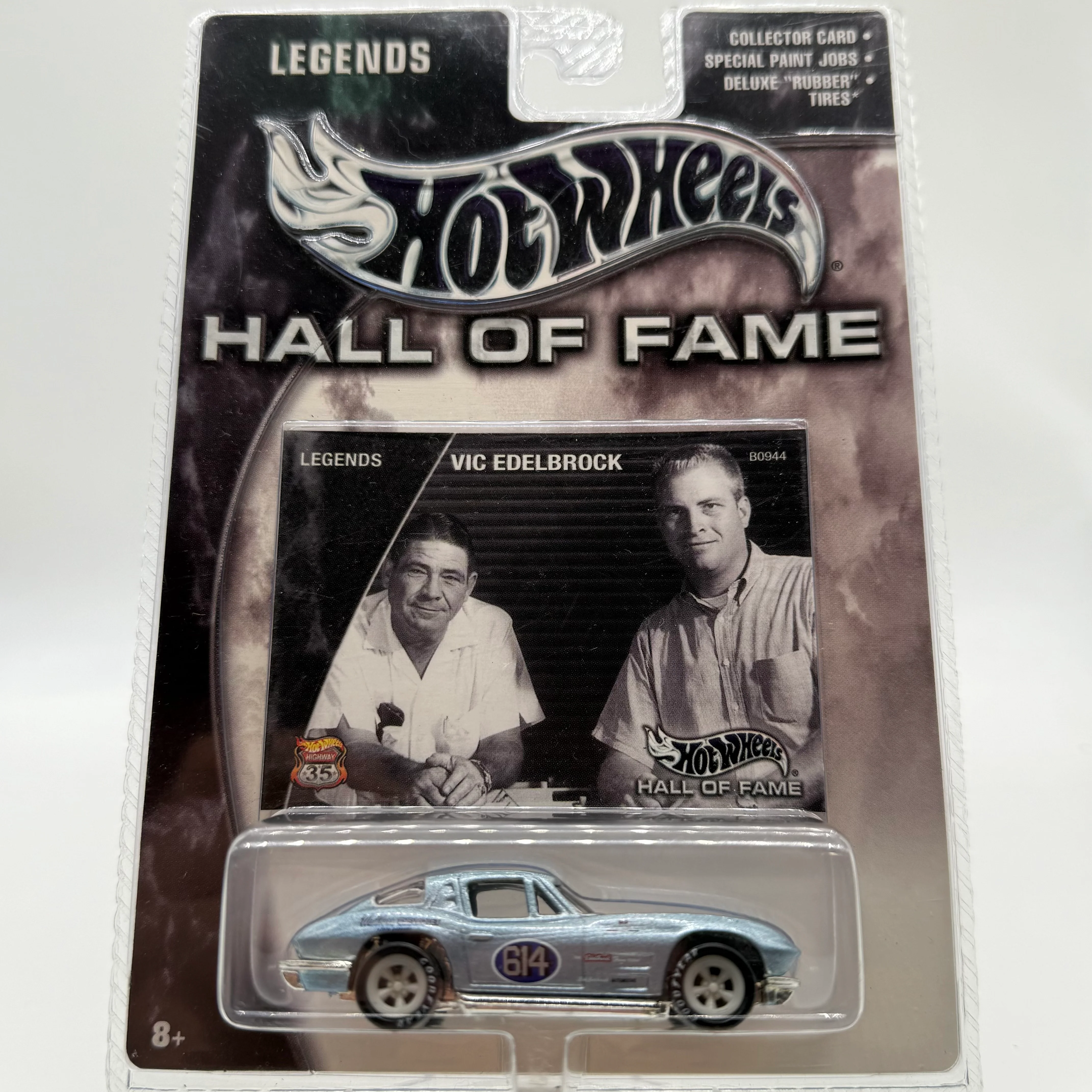 Corvette Stingray Legends - HALL OF FAME Vic Edelbrock 2002 Release Hotwheels