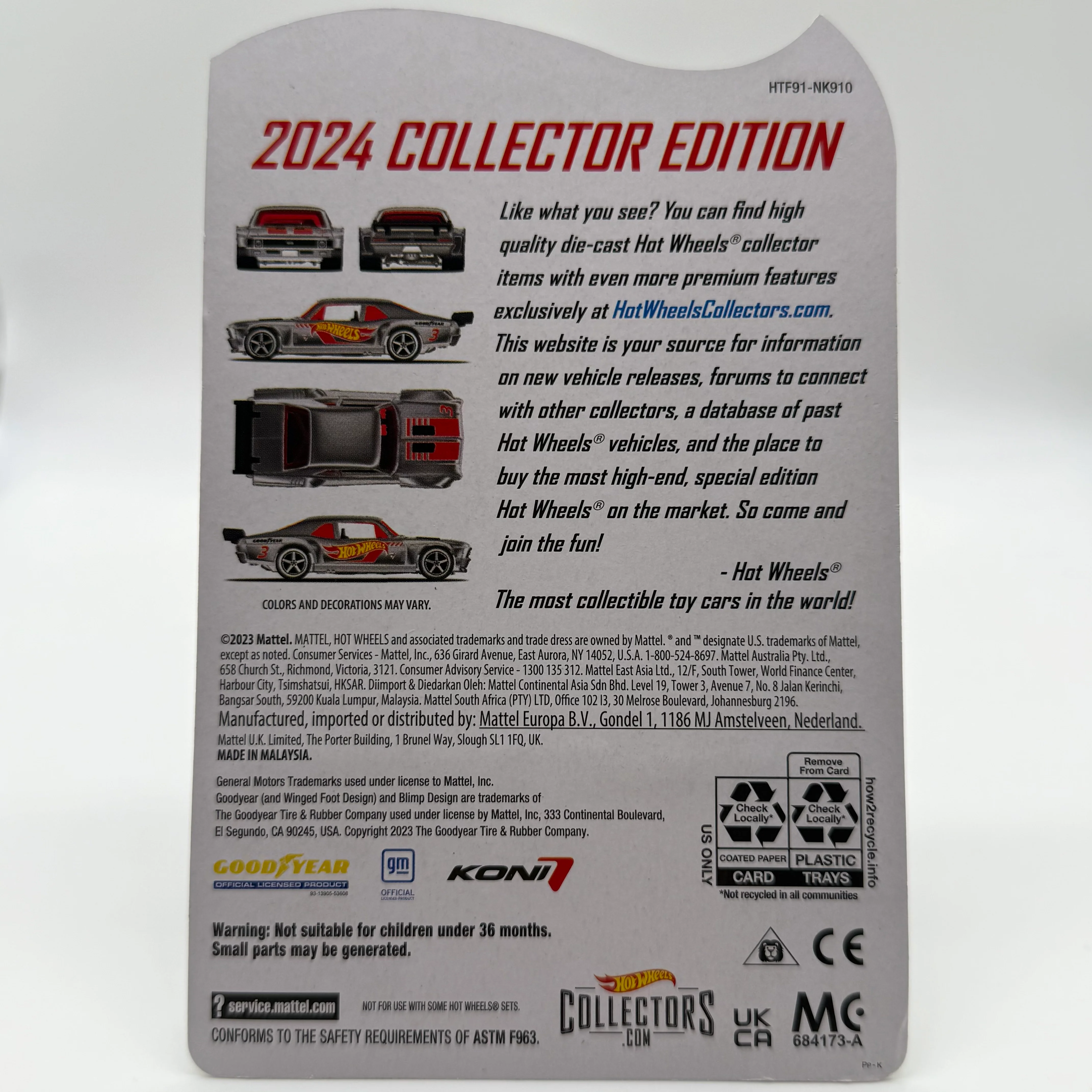 Custom ‘70 Chevy Nova - Zamac Edition 2024 Mail-In Hotwheels - Image 2