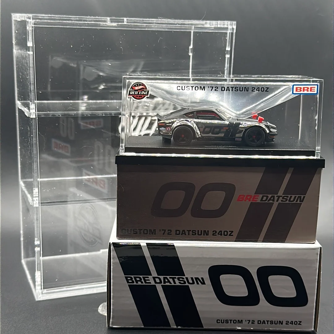Custom ‘72 Datsun 240Z BRE - RLC Redline Club + 3 Layer Custom Acrylic Case BUNDLE
