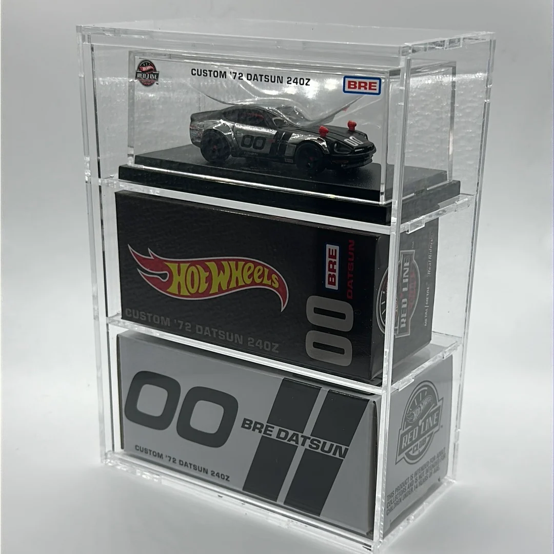 Custom ‘72 Datsun 240Z BRE - RLC Redline Club + 3 Layer Custom Acrylic Case BUNDLE - Image 3