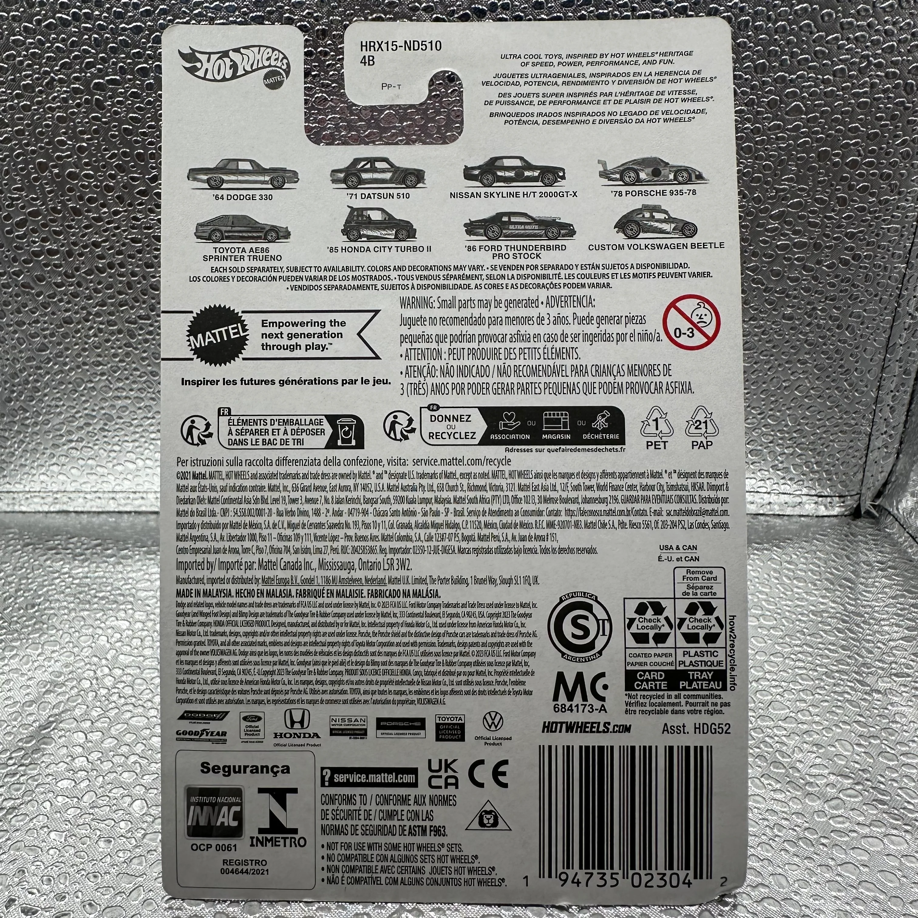 Custom Volkswagen Beetle Ultra Hots 8/8 Hotwheels Mainline - Image 2