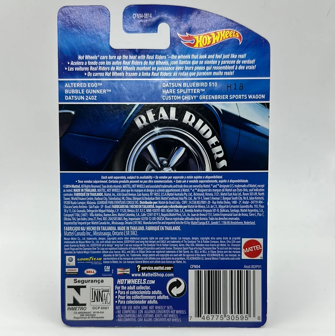 Datsun 240z Real Riders 3/18 Hotwheels Mainline 1:64 - Image 2
