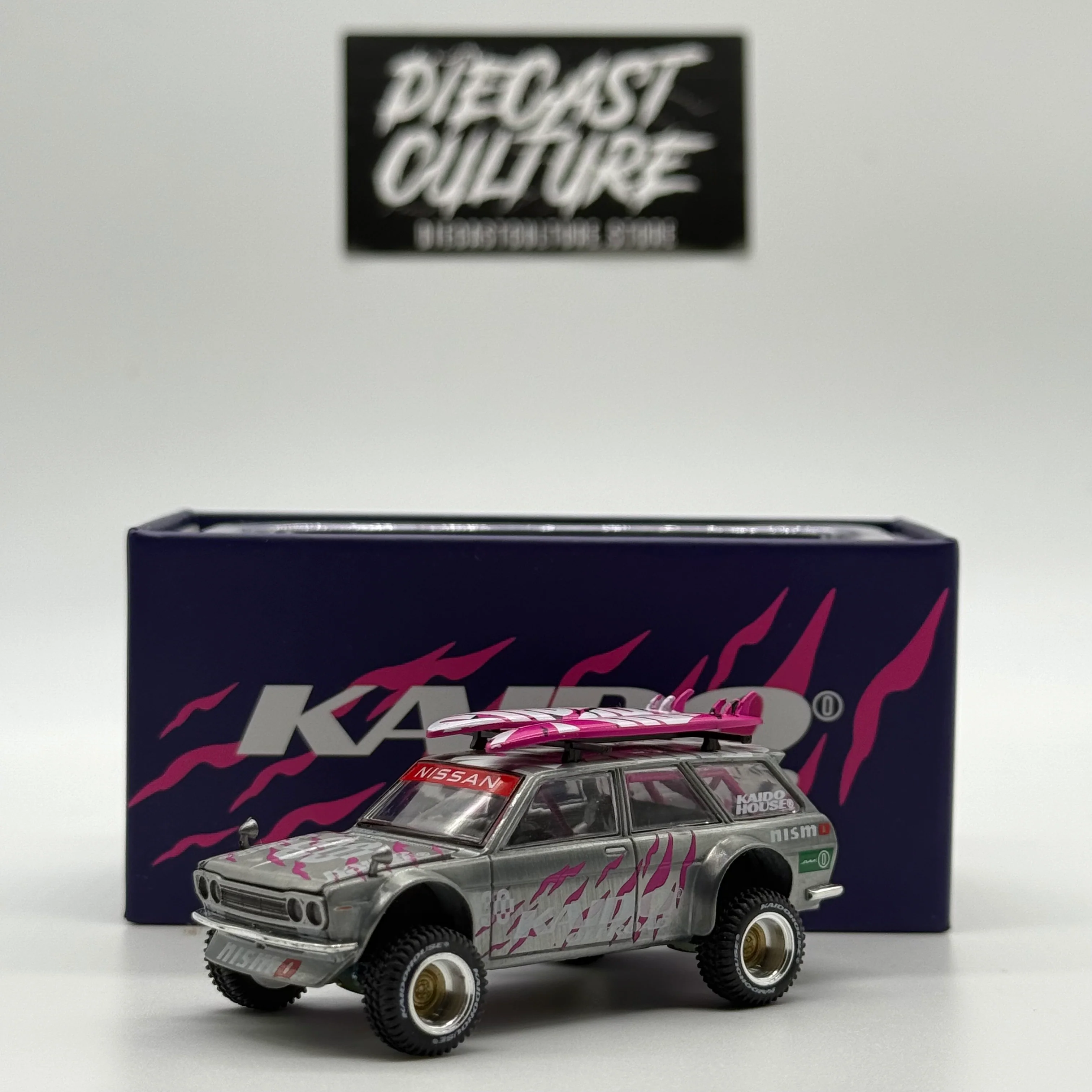 Datsun 510 4x4 Wagon *CHASE* Kaido Off-road V2 Kaido house x MiniGT - Image 2