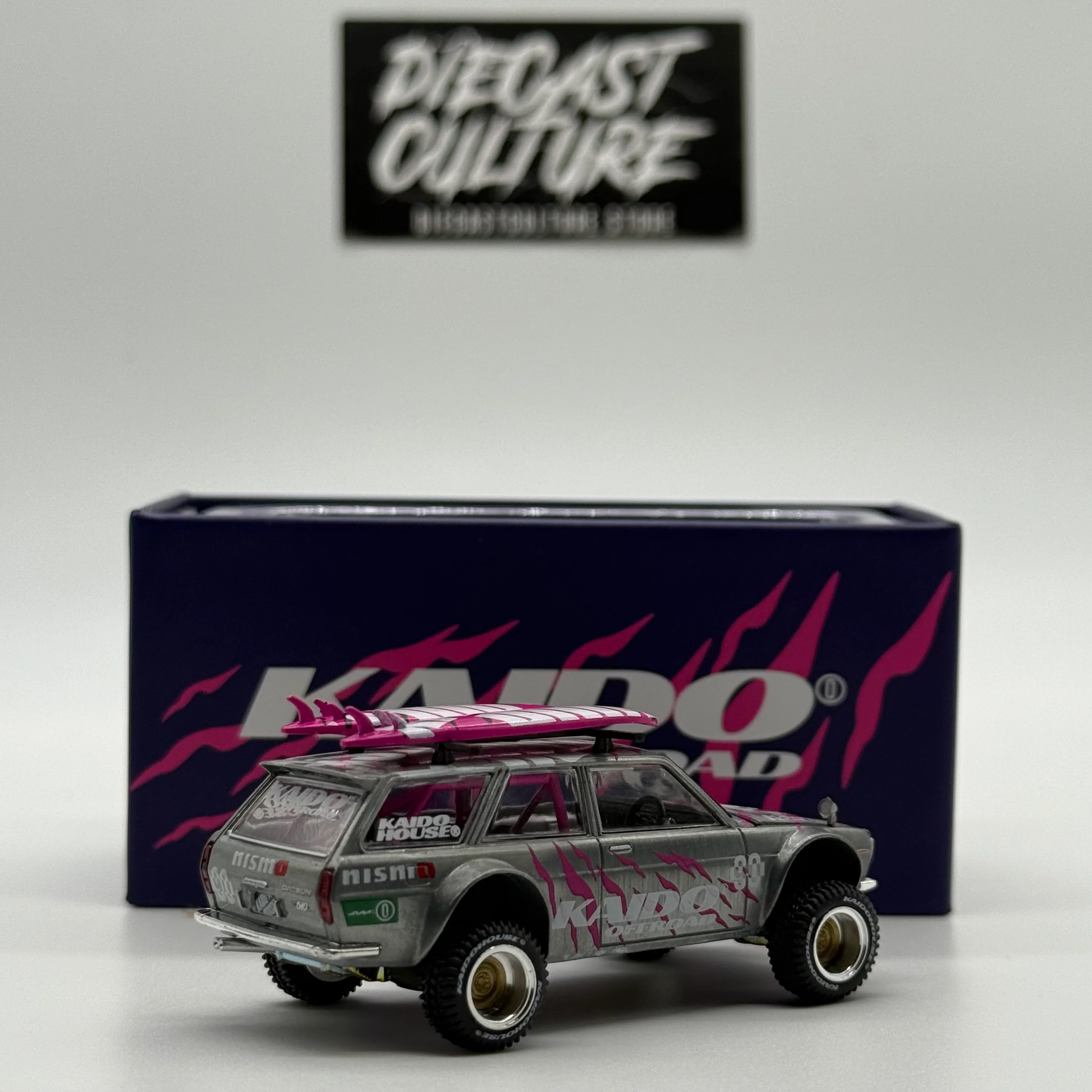 Datsun 510 4x4 Wagon *CHASE* Kaido Off-road V2 Kaido house x MiniGT - Image 3
