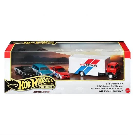 Datsun BRE - Hotwheels Premium Display Box Set - Image 2