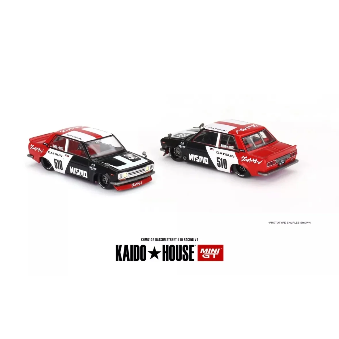 Datsun Street 510 Racing V1 'Nismo' Kaido House x Mini GT 1:64 - Image 2