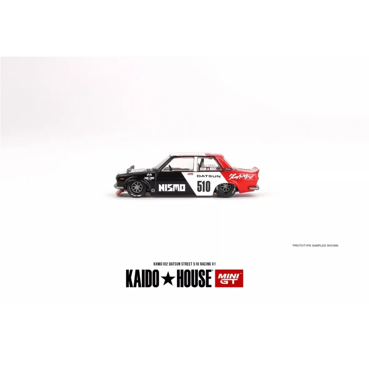 Datsun Street 510 Racing V1 'Nismo' Kaido House x Mini GT 1:64 - Image 3