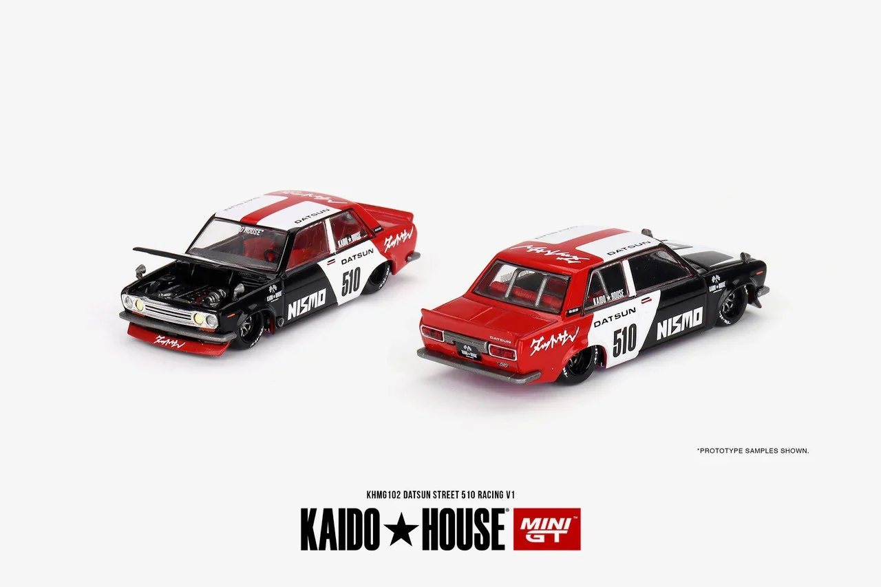 Datsun Street 510 Racing V1 'Nismo' Kaido House x Mini GT 1:64 - Image 5