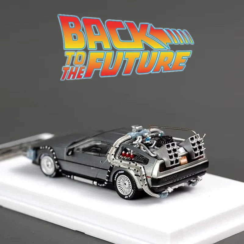 Delorean DMC-12 I Back to The Future *Limited to 999pcs* MJ Model 1:64 - Image 2