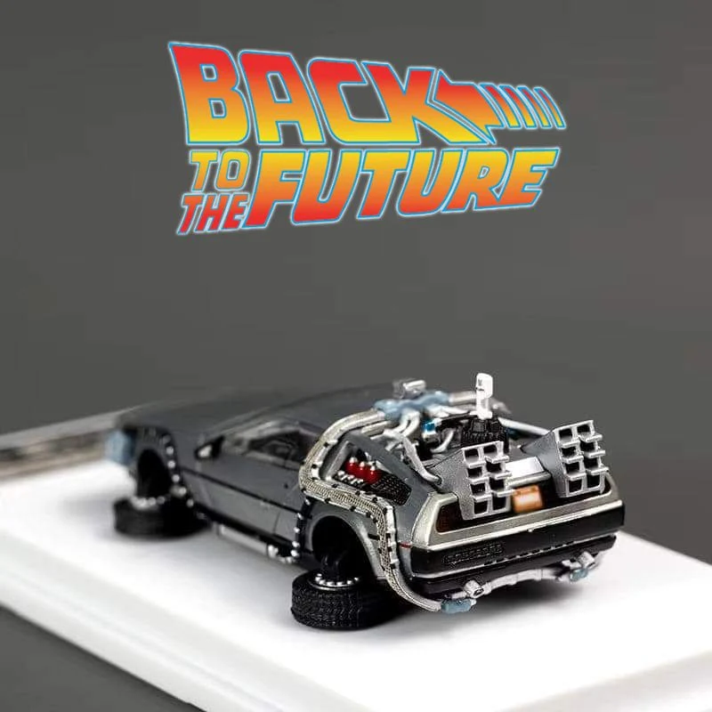 Delorean DMC-12 II Back to The Future *Limited to 999pcs* MJ Model 1:64 - Image 2