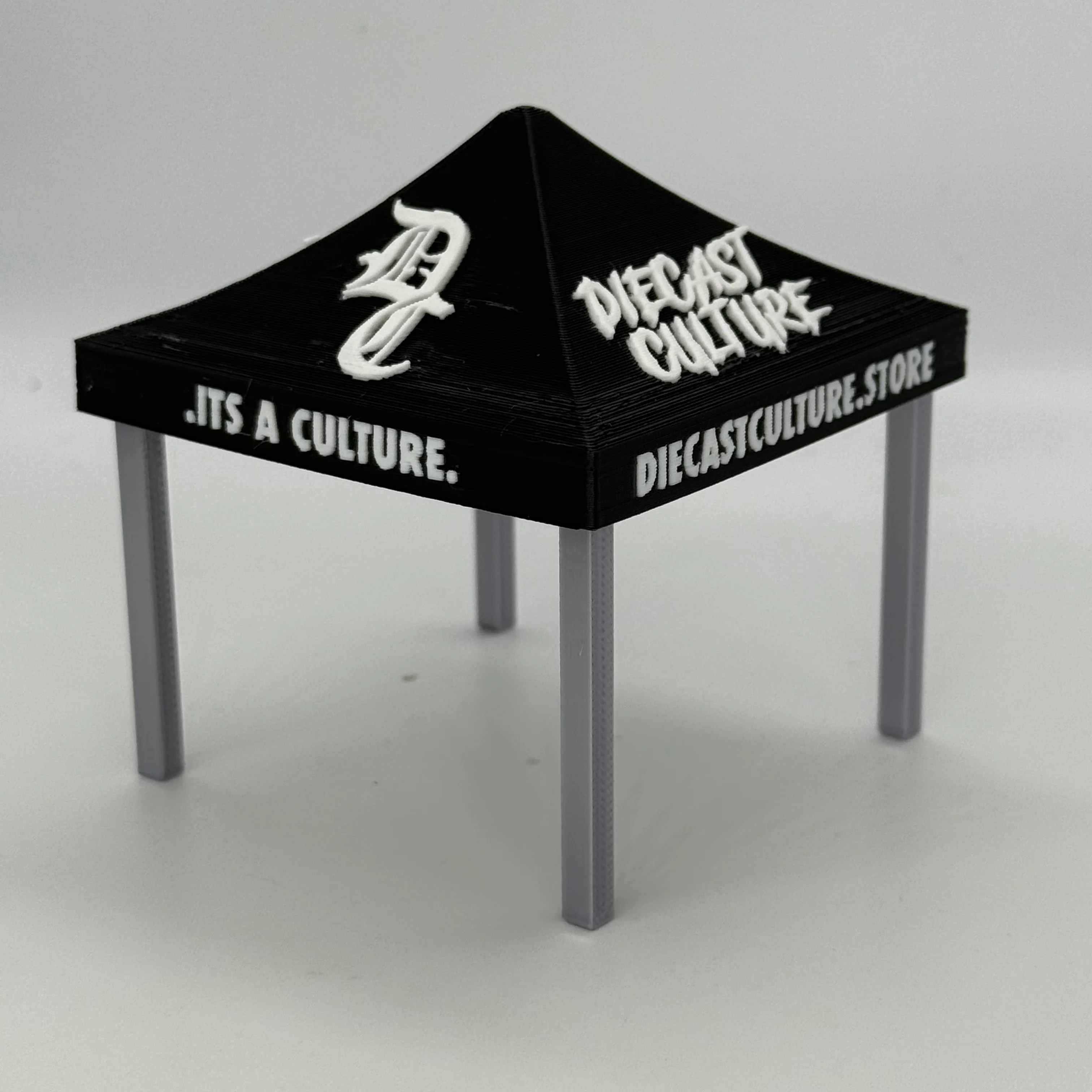 Diecast Culture Tent 1:64 Scale (3D Printed) *Cars not included*