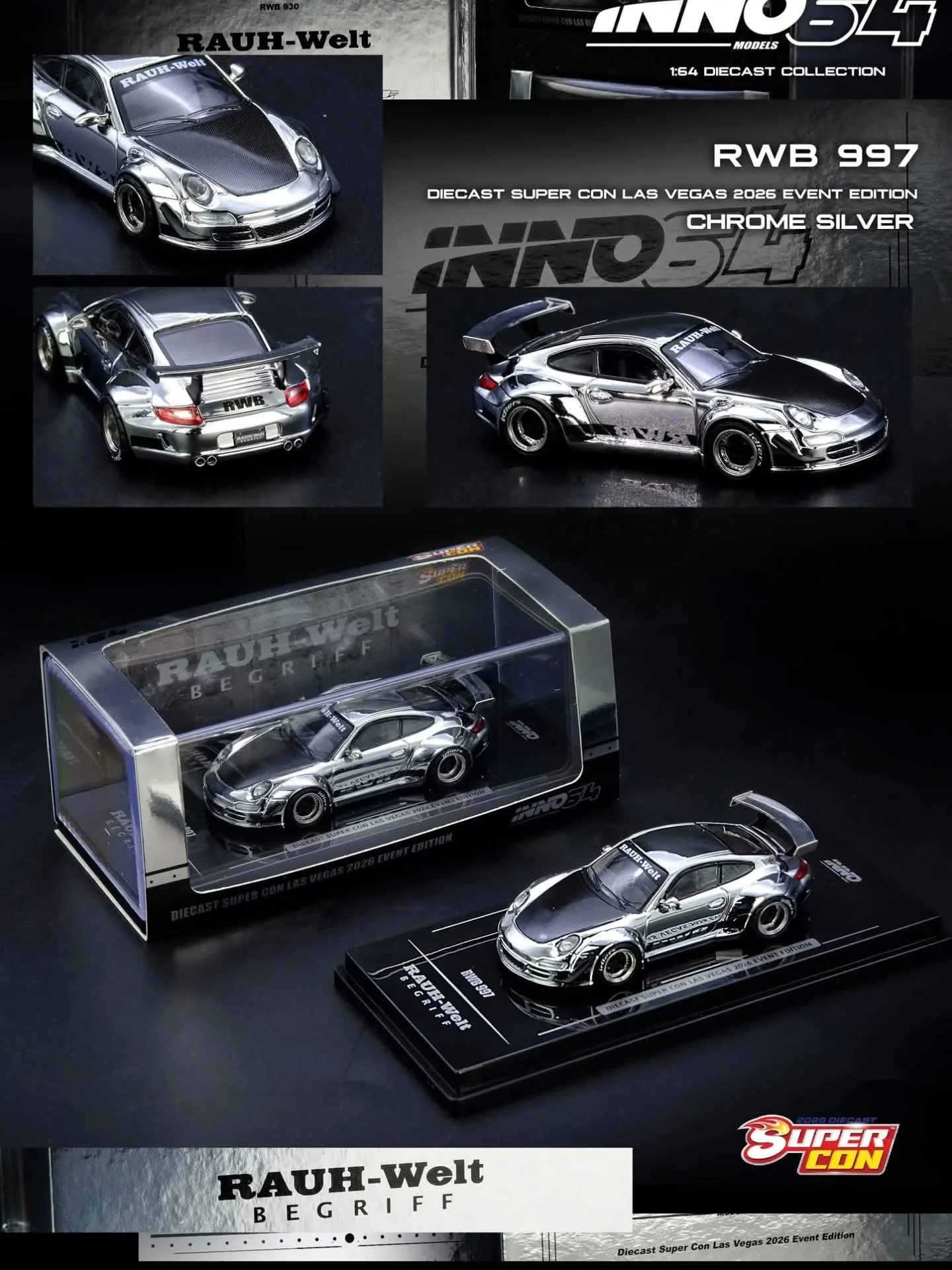 DIECAST SUPER CON Las Vegas 2026 Event Edition SET OF 2 - INNO64 1:64 - Image 2