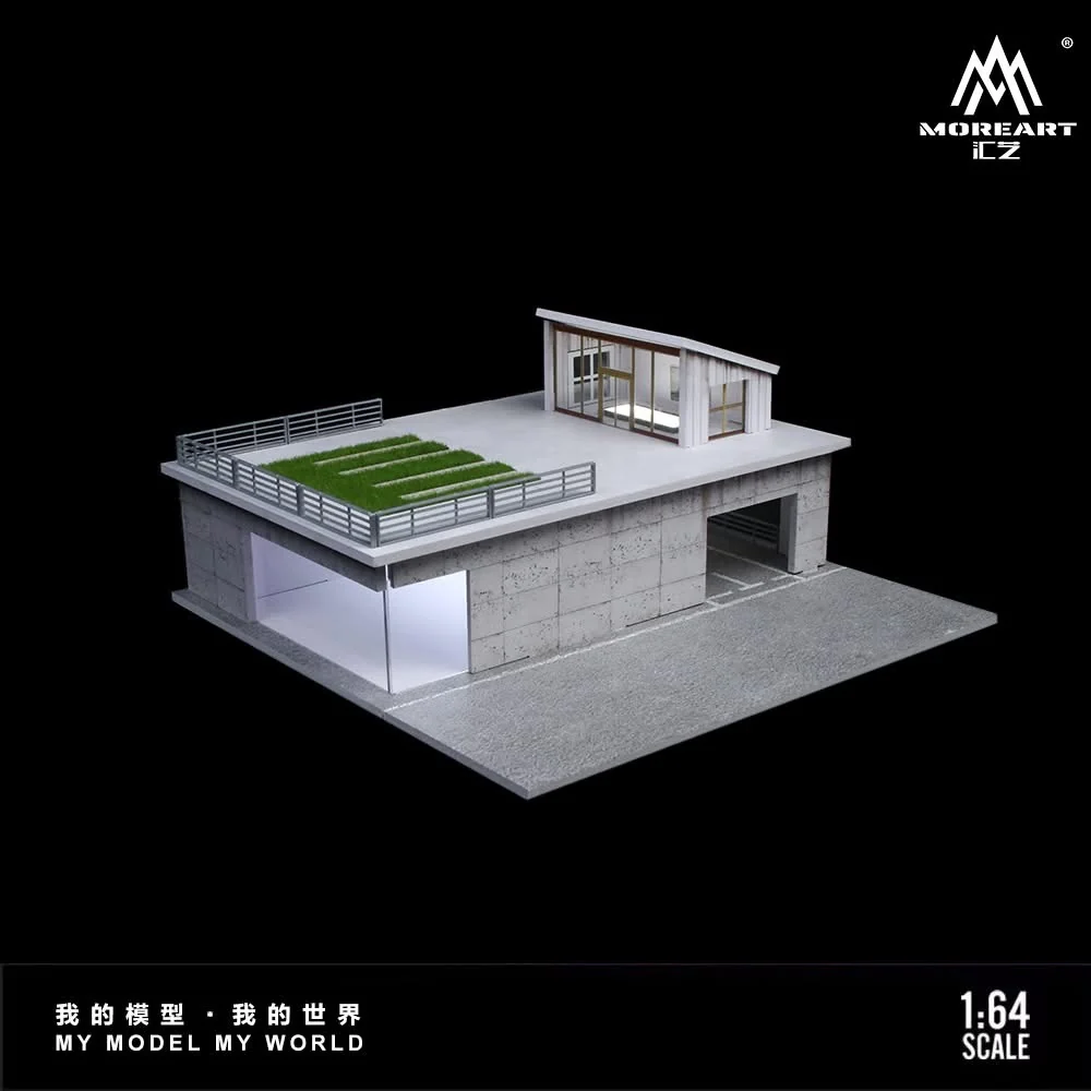 Diorama Sunroom Theme with LED Light - Moreart 1:64 Scale - Image 3
