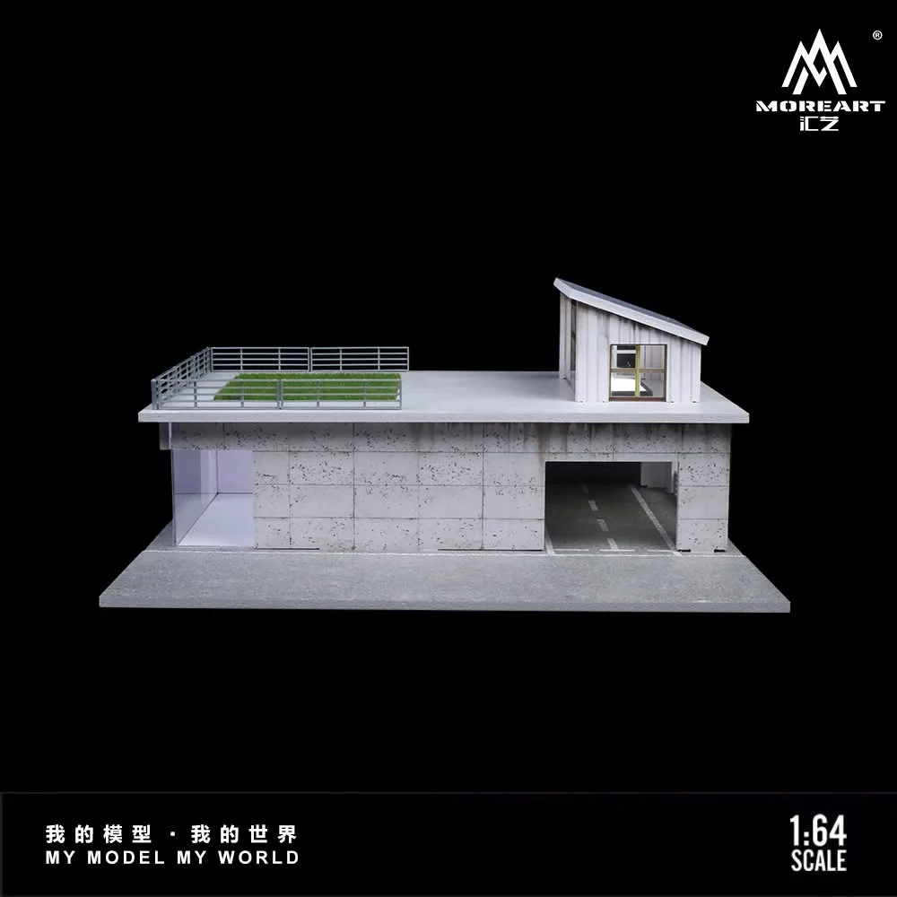 Diorama Sunroom Theme with LED Light - Moreart 1:64 Scale - Image 4