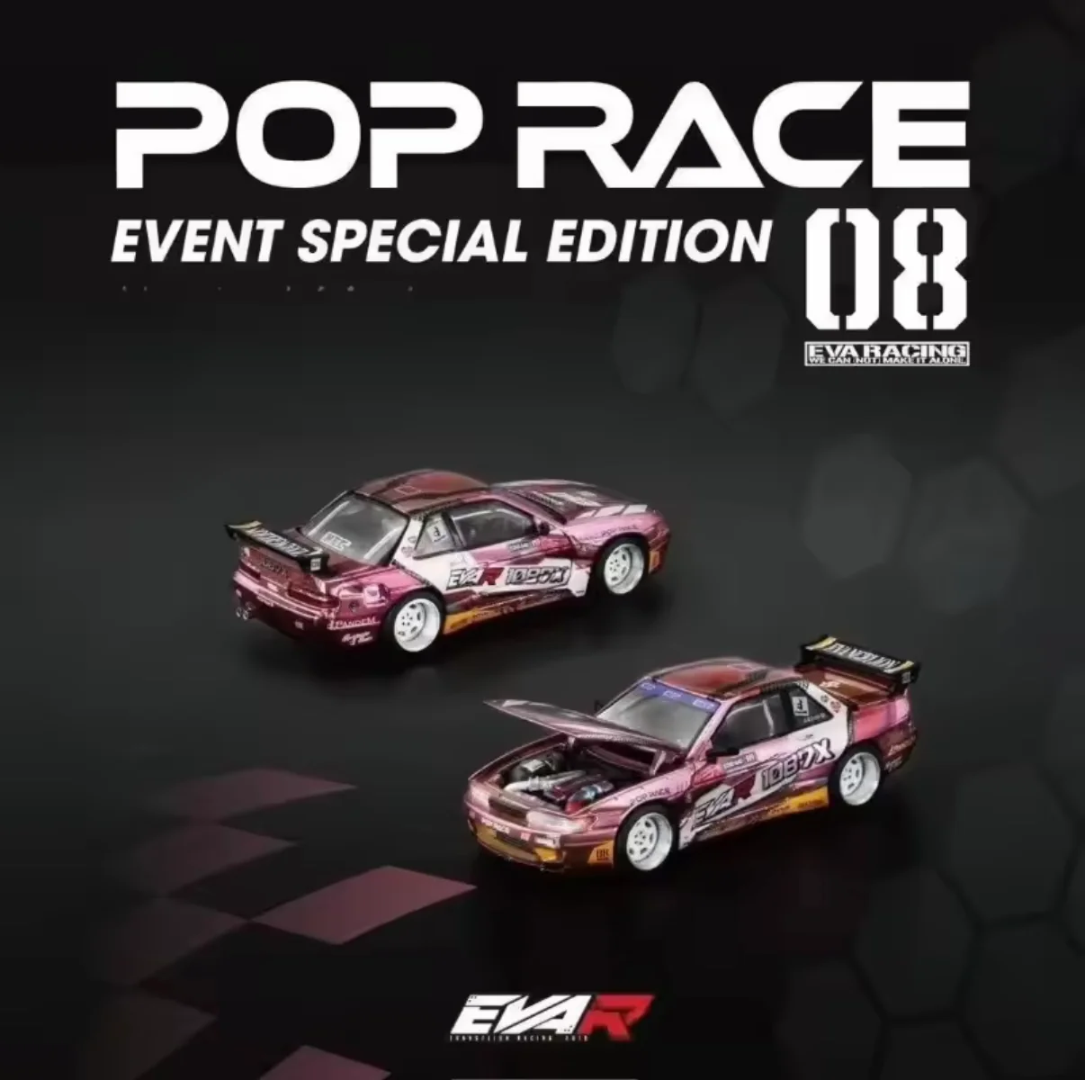 Eva RT X 1087X Pandem Nissan Silvia S13 HEC 2025 Hobby Expo China - Pop Race 1:64