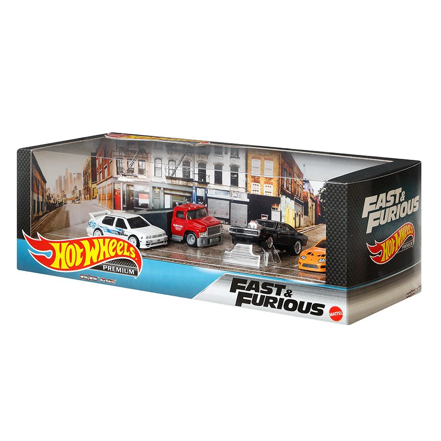 Fast and Furious Diorama Premium Hotwheels Boxed set 2023 1:64 Scale - Image 2