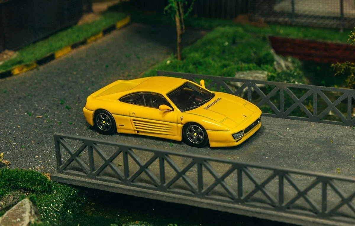Ferrari 348 Challenge Yellow - Tarmac Works x IXO - Image 4