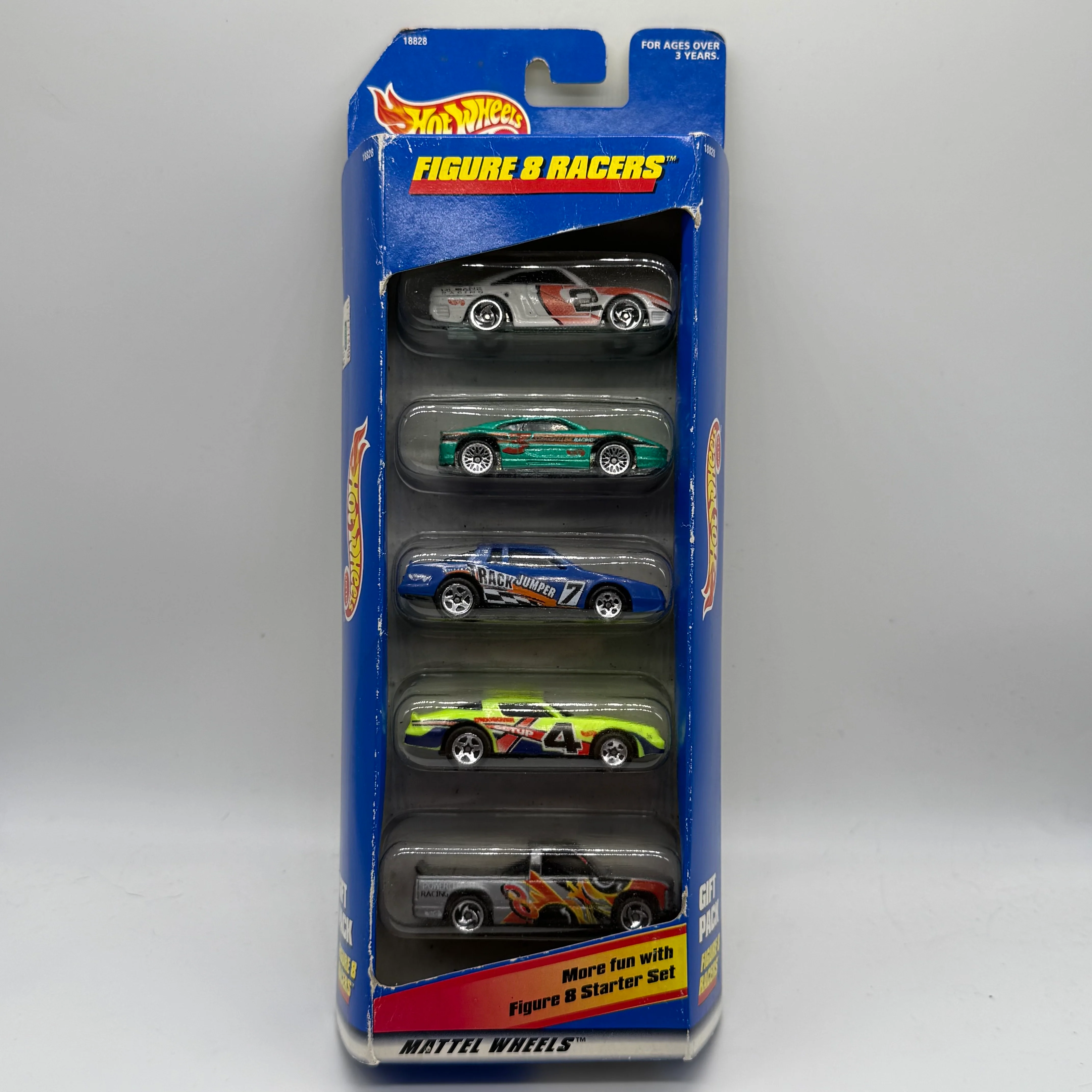 Figure 8 Racers Gift Pack - 1997 5 Pack Hotwheels