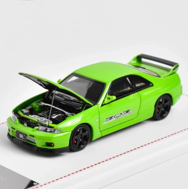 Focal Horizon 1/64 Nissan Skyline GT-R (R33) GREEN - Limited 999pcs - Image 5