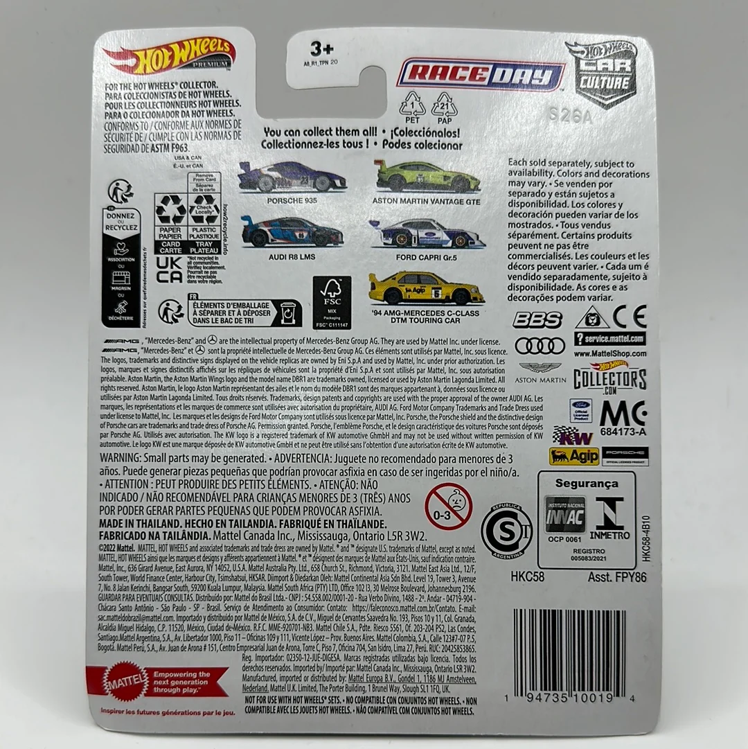 Ford Capri Gr.5 Race Day 4/5 Hotwheels Premium 1:64 - Image 2