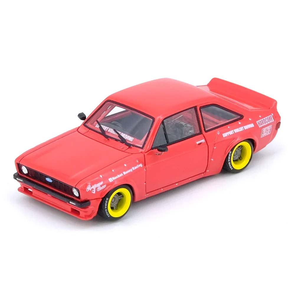 Ford Escort MK2 Pandem “EMOTION” Retro Havoc Red - Inno64 - Image 3
