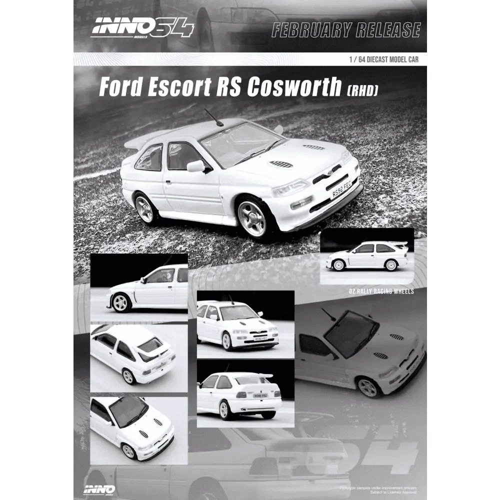 Ford Escort RS Cosworth White INNO64 1:64