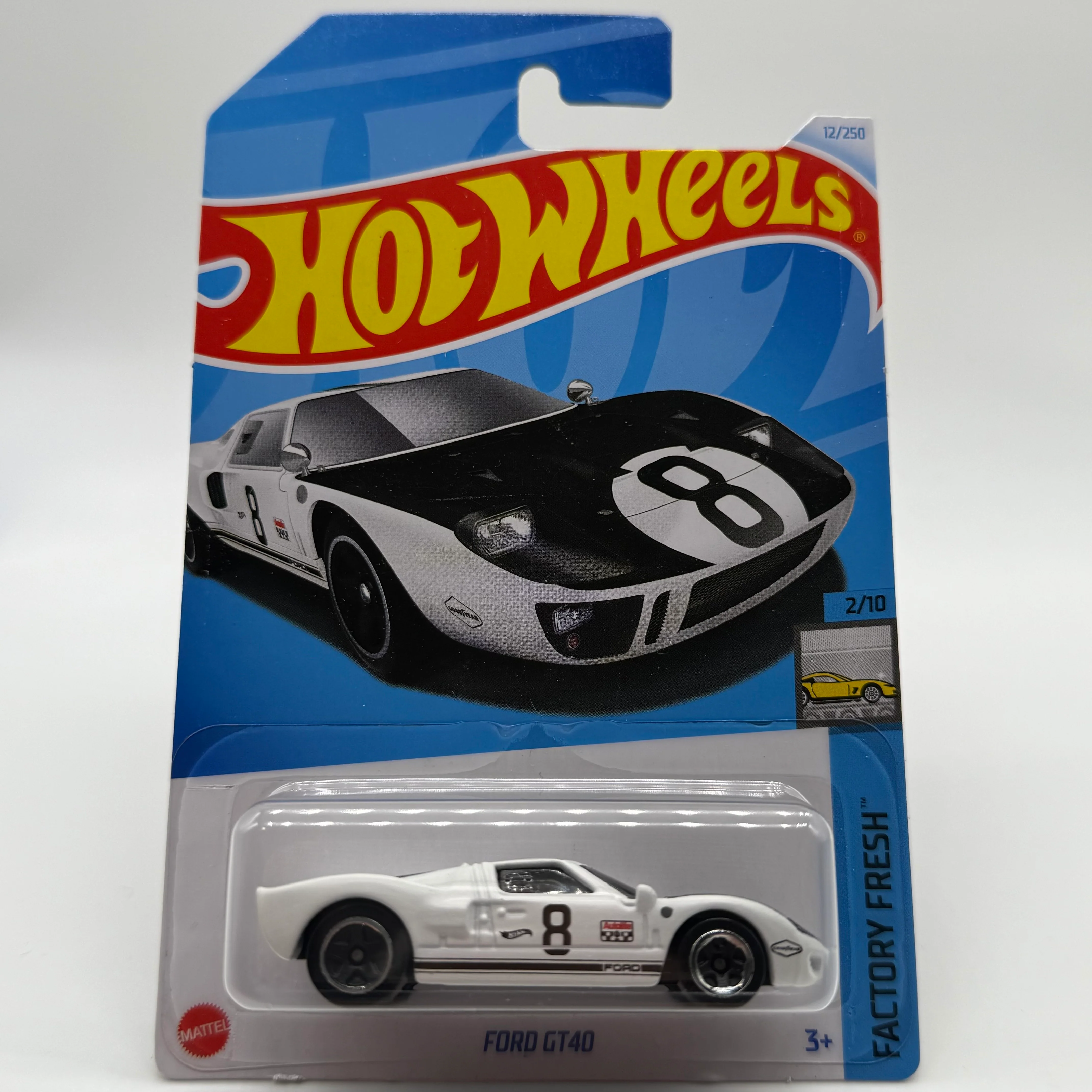 Ford GT40 - Factory Fresh 2/10 Hotwheels Mainline 12/250