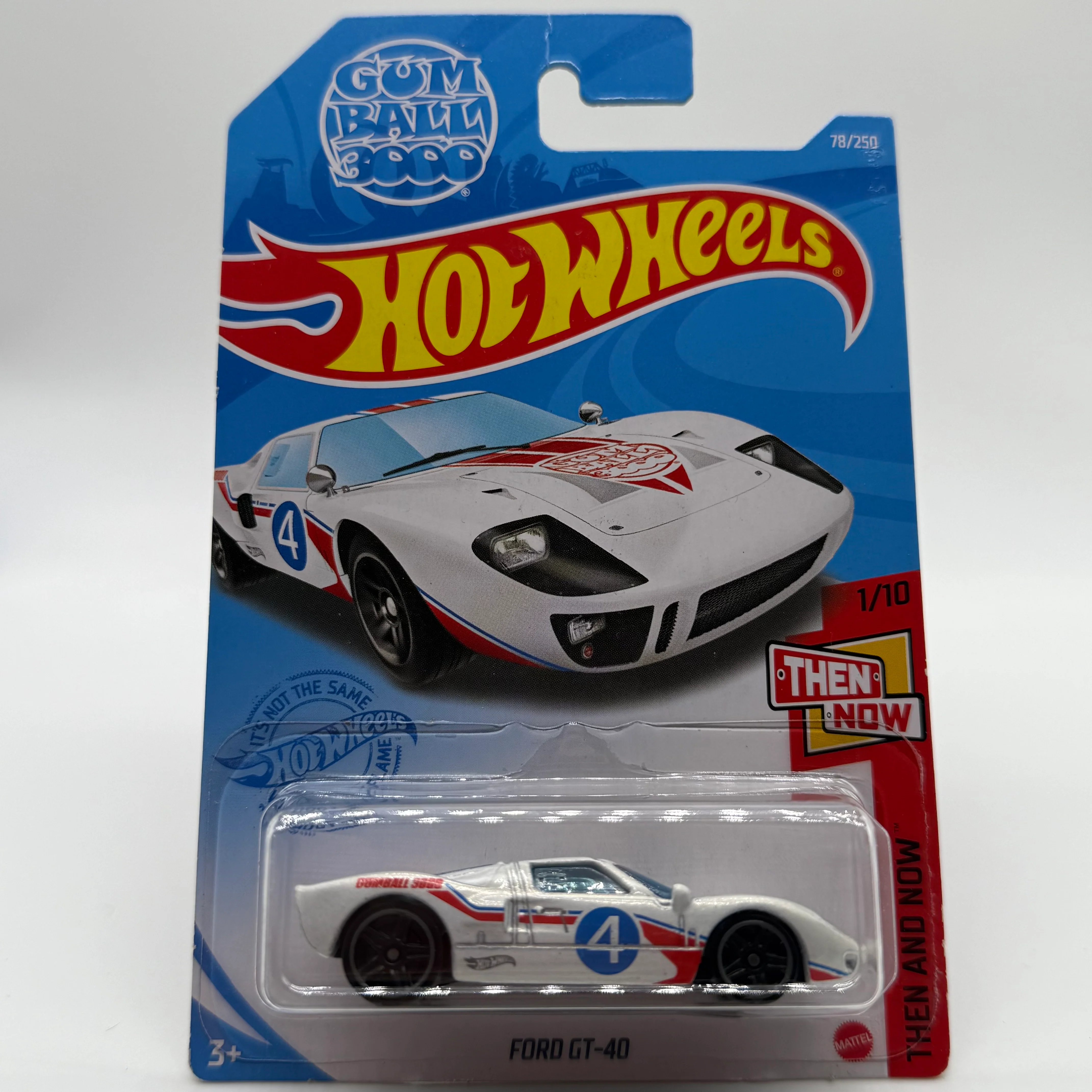 Ford GT40 - Then and Now 1/10 Hotwheels Mainline 78/250