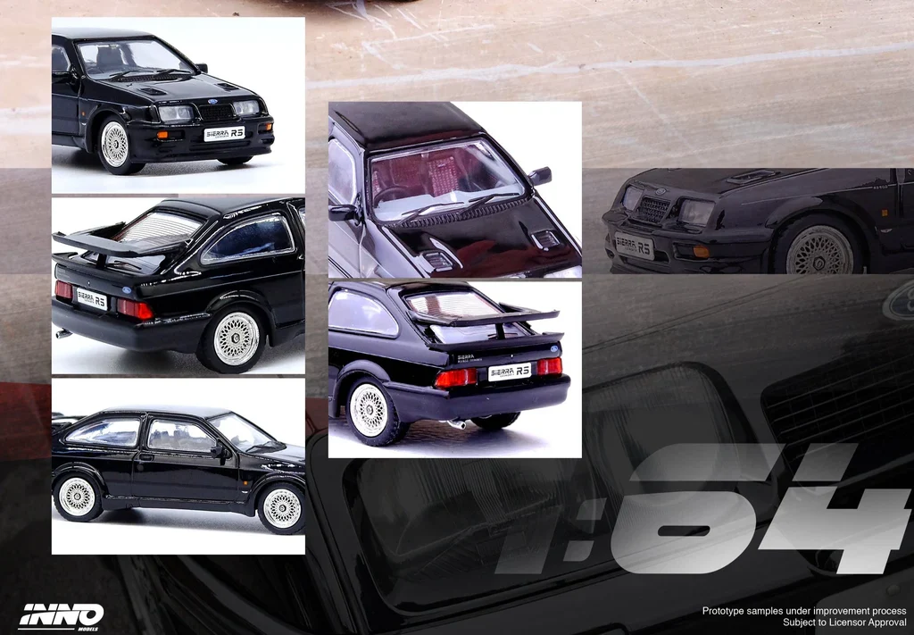 FORD SIERRA RS500 COSWORTH (BLACK) INNO64