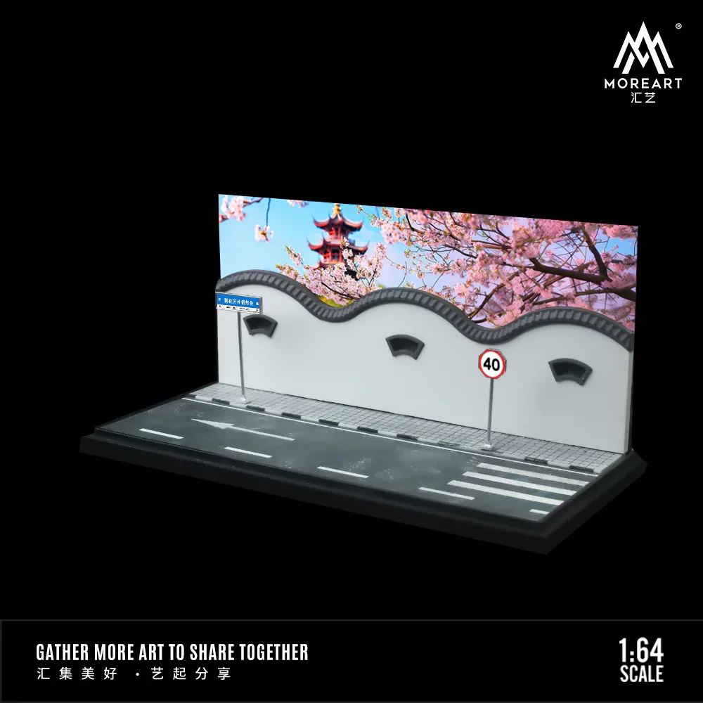 GARDEN STREET SCENE MODEL - MOREART 1/64 - Image 2