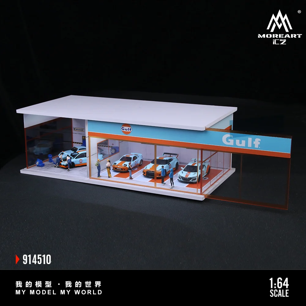 GULF Parking Exhibition Hall Scene MoreArt 1:64 - Image 5