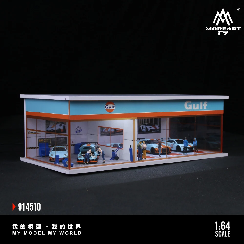 GULF Parking Exhibition Hall Scene MoreArt 1:64 - Image 7