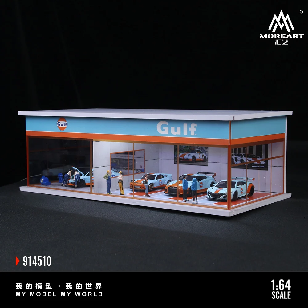 GULF Parking Exhibition Hall Scene MoreArt 1:64 - Image 8