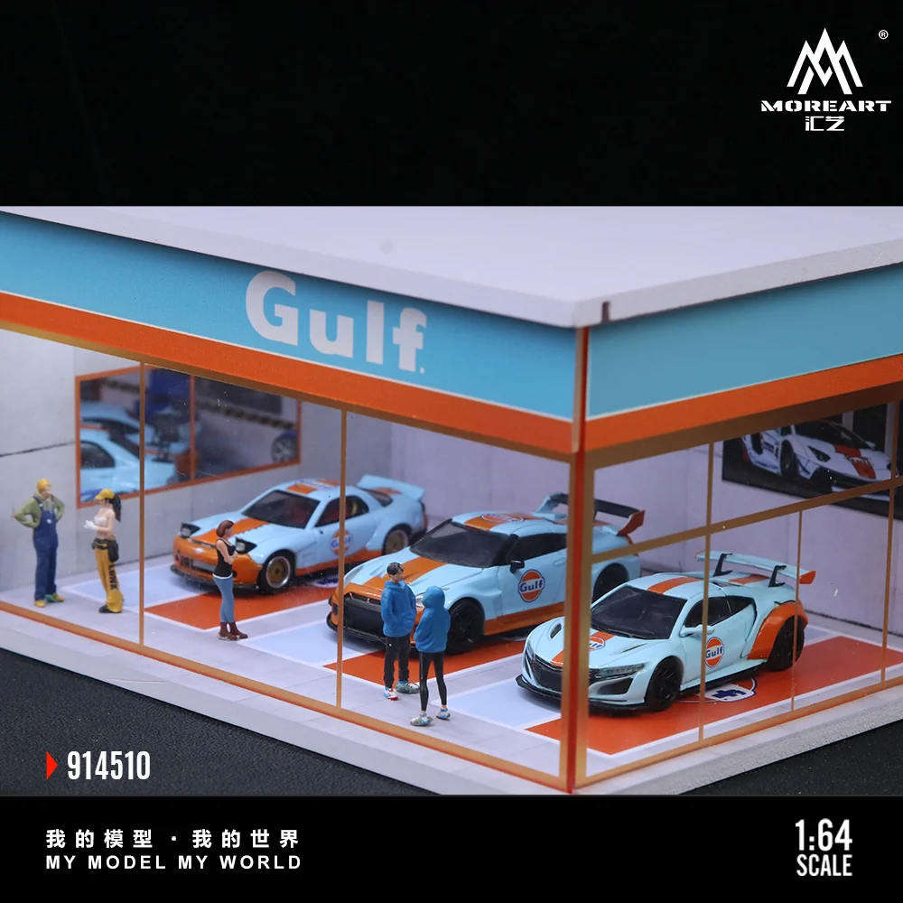 GULF Parking Exhibition Hall Scene MoreArt 1:64 - Image 9