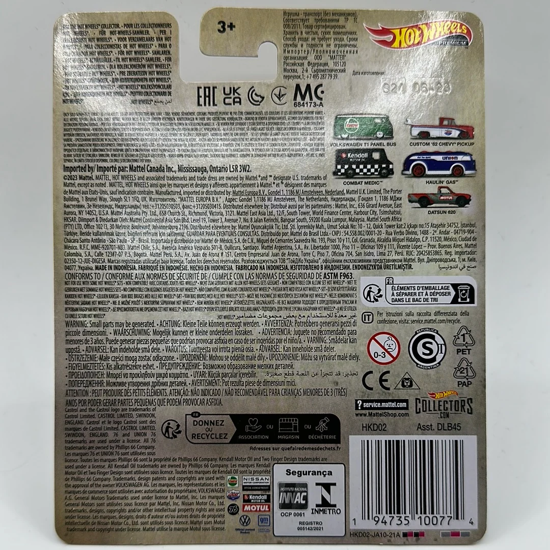 Haulin Gas 76 4/5 Hotwheels Premium 1:64 - Image 2