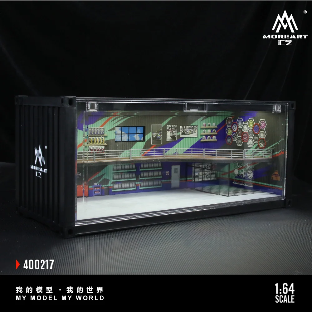 HKS Repair Shop Container - Morearts 1:64 - Image 3