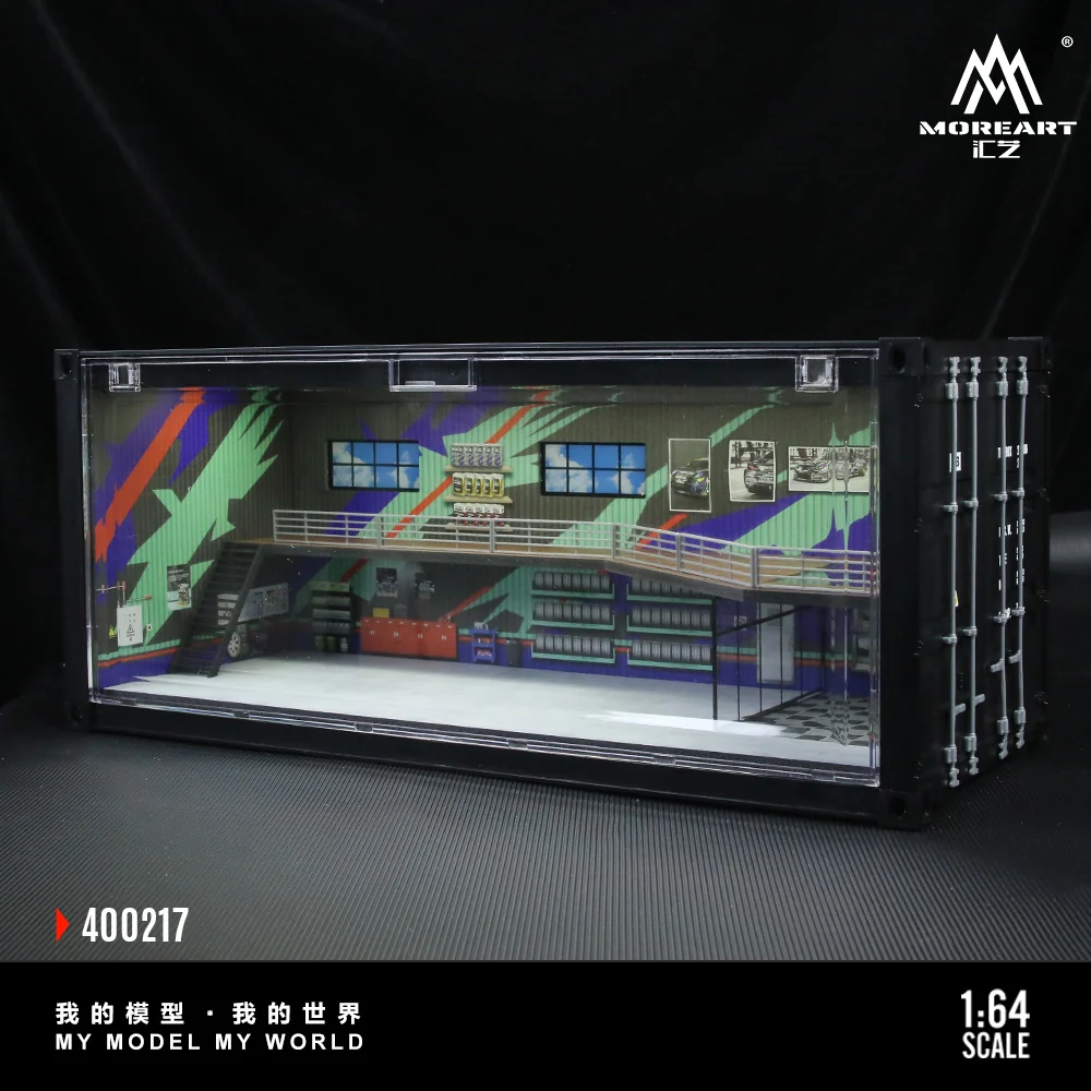 HKS Repair Shop Container - Morearts 1:64 - Image 4