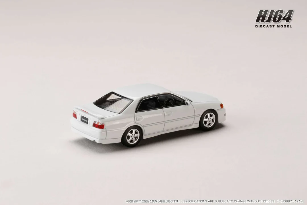 HOBBY JAPAN 1:64 TOYOTA CHASER TOURER V JZX100 1998 (White) - Image 2