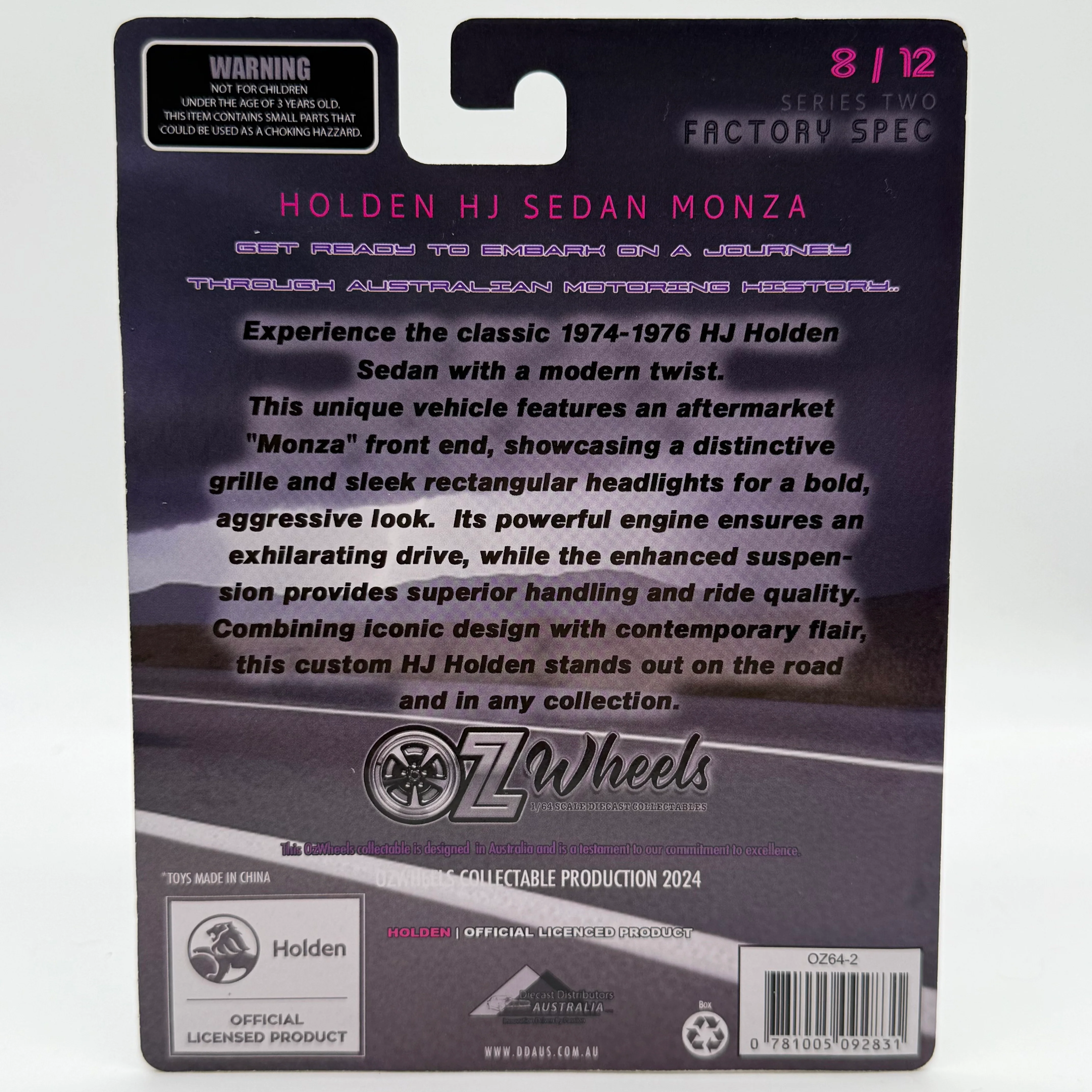 Holden HJ Sedan Monza - Series 2 Factory Spec OZWHEELS Slammed Edition - Image 2
