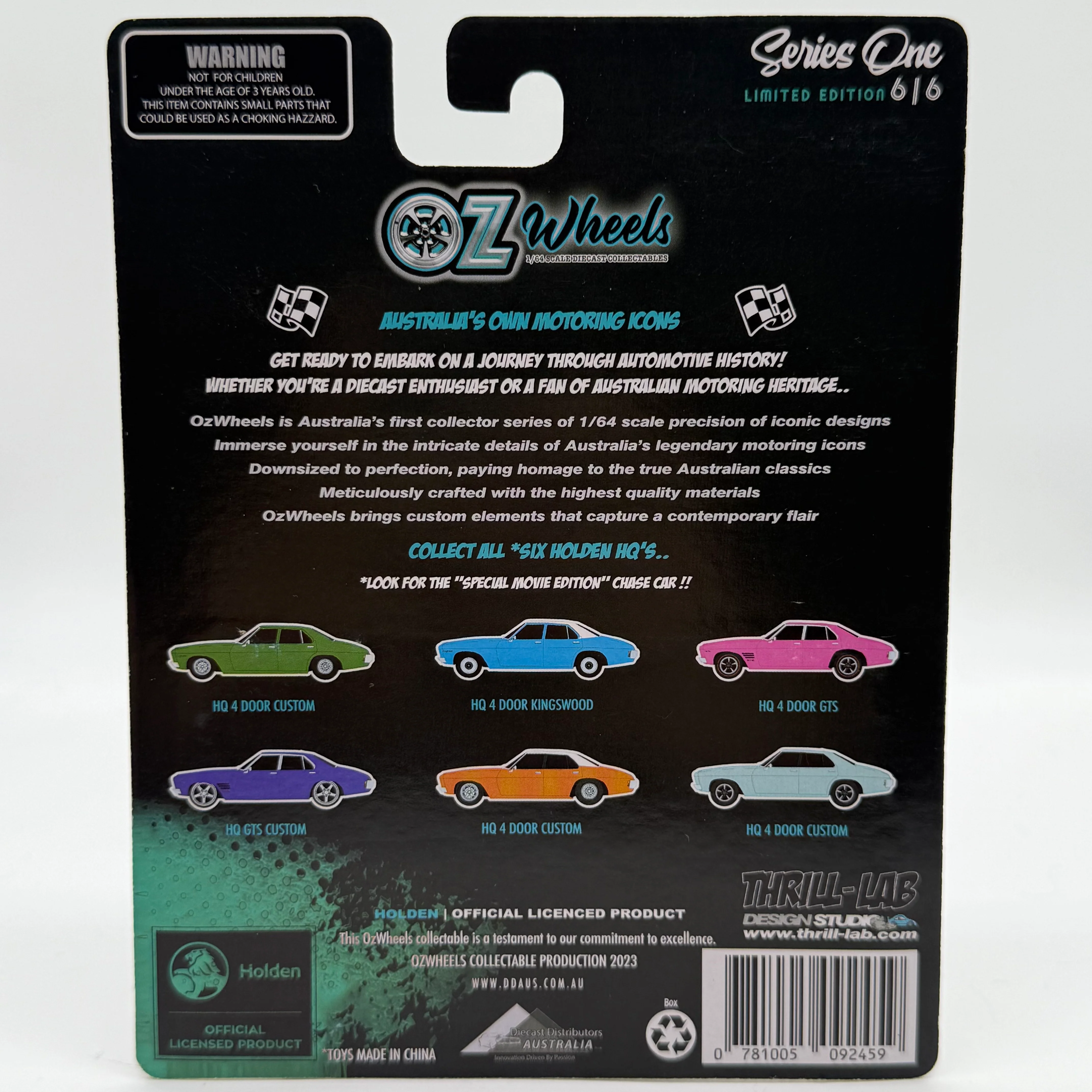 Holden HQ Custom - Series 1 OZWHEELS Limited Edition - Image 2