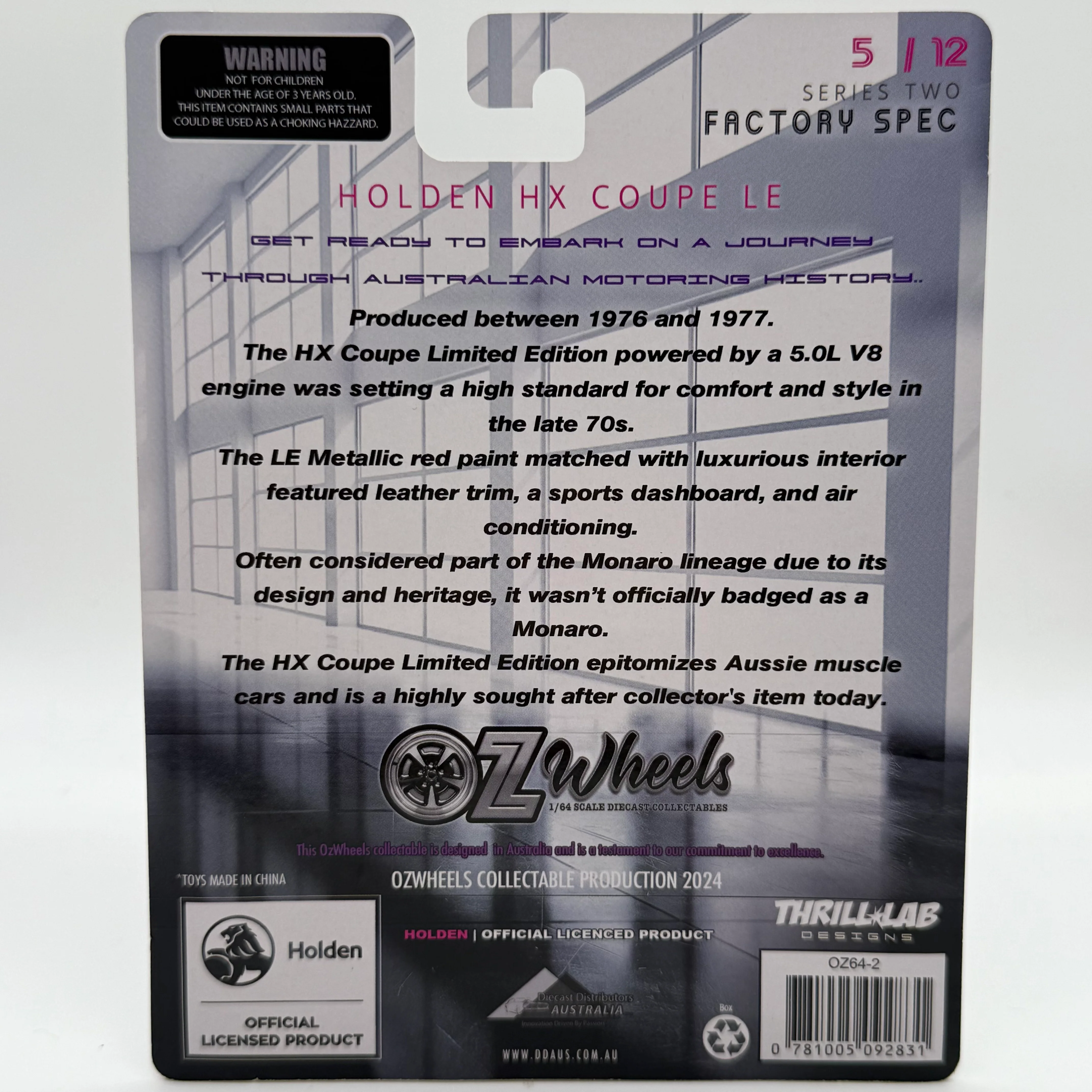 Holden HX Coupe LE - Series 2 Factory Spec OZWHEELS - Image 2