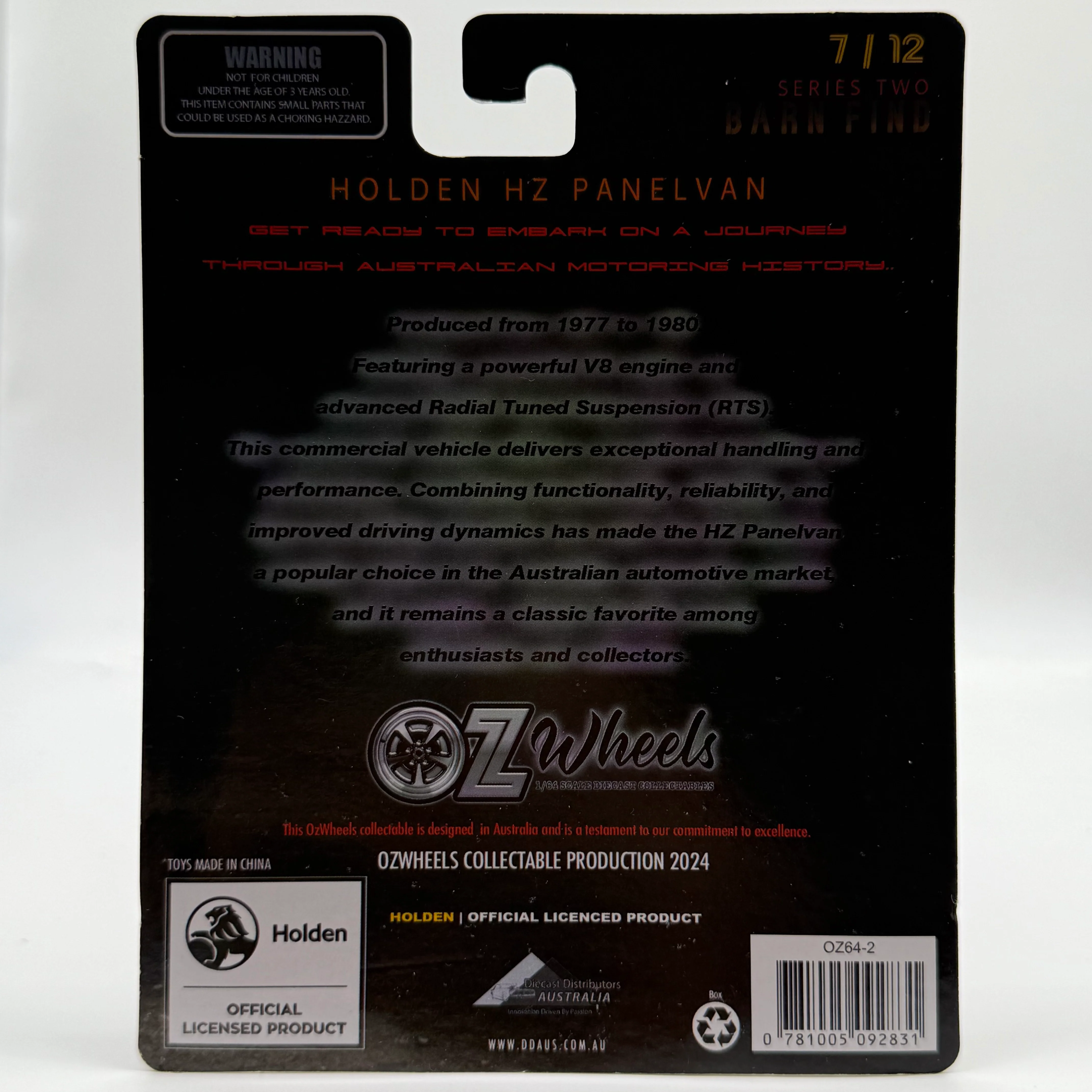 Holden HZ Panelvan - Series 2 BARN FIND OZWHEELS - Image 2