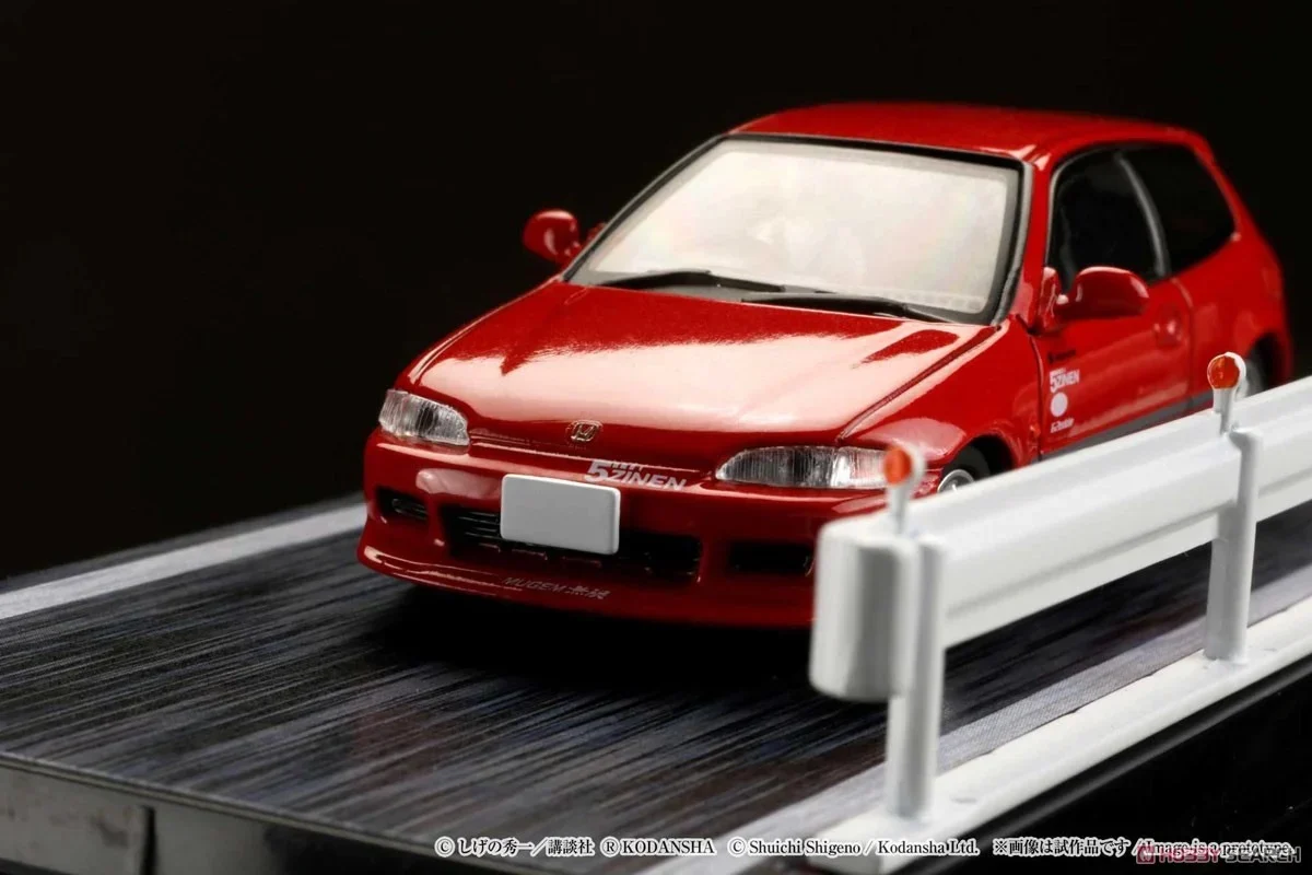 Honda Civic (EG6) / INITIAL D Myogi Night Kids with Shingo Syouji Figure - Hobby Japan - Image 5