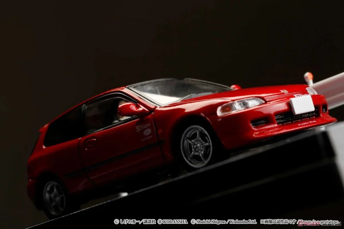 Honda Civic (EG6) / INITIAL D Myogi Night Kids with Shingo Syouji Figure - Hobby Japan - Image 7