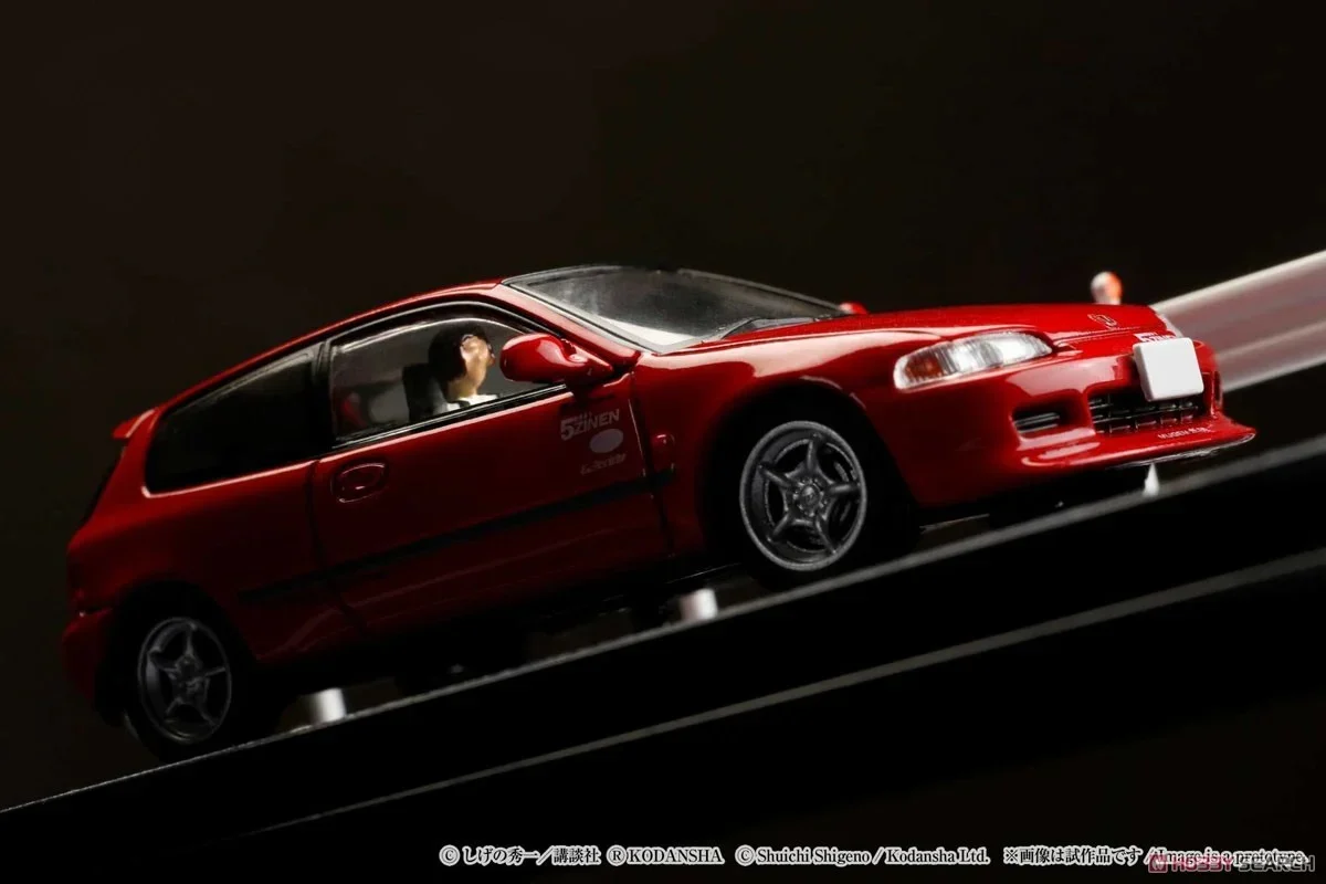 Honda Civic (EG6) / INITIAL D Myogi Night Kids with Shingo Syouji Figure - Hobby Japan - Image 8