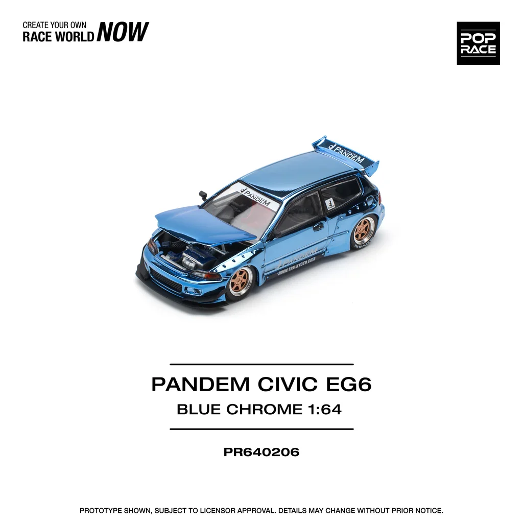 HONDA CIVIC EG6 PANDEM BLUE CHROME POP RACE - Image 2