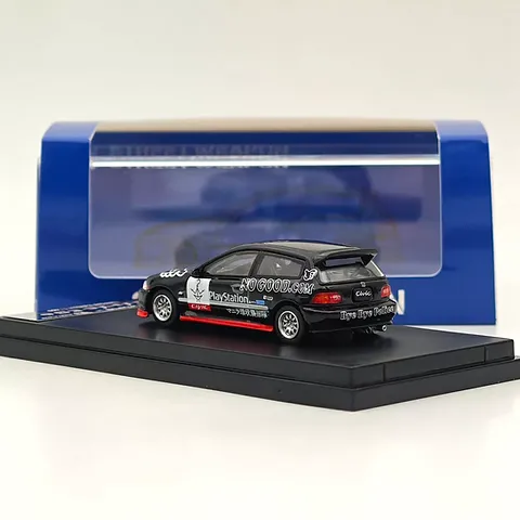 HONDA CIVIC EG6 PLAYSTATION LIVERY 1/64 - STREET WEAPON LIMITED 499pcs - Image 3