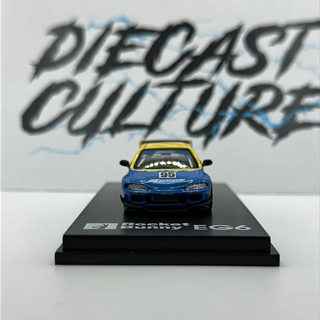 HONDA EG6 ROCKET BUNNY PANDEM SPOON SPORTS 1:64 Scale - Image 3