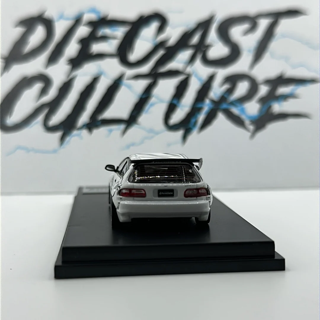 HONDA EG6 ROCKET BUNNY PANDEM WHITE 1:64 Scale - Image 4