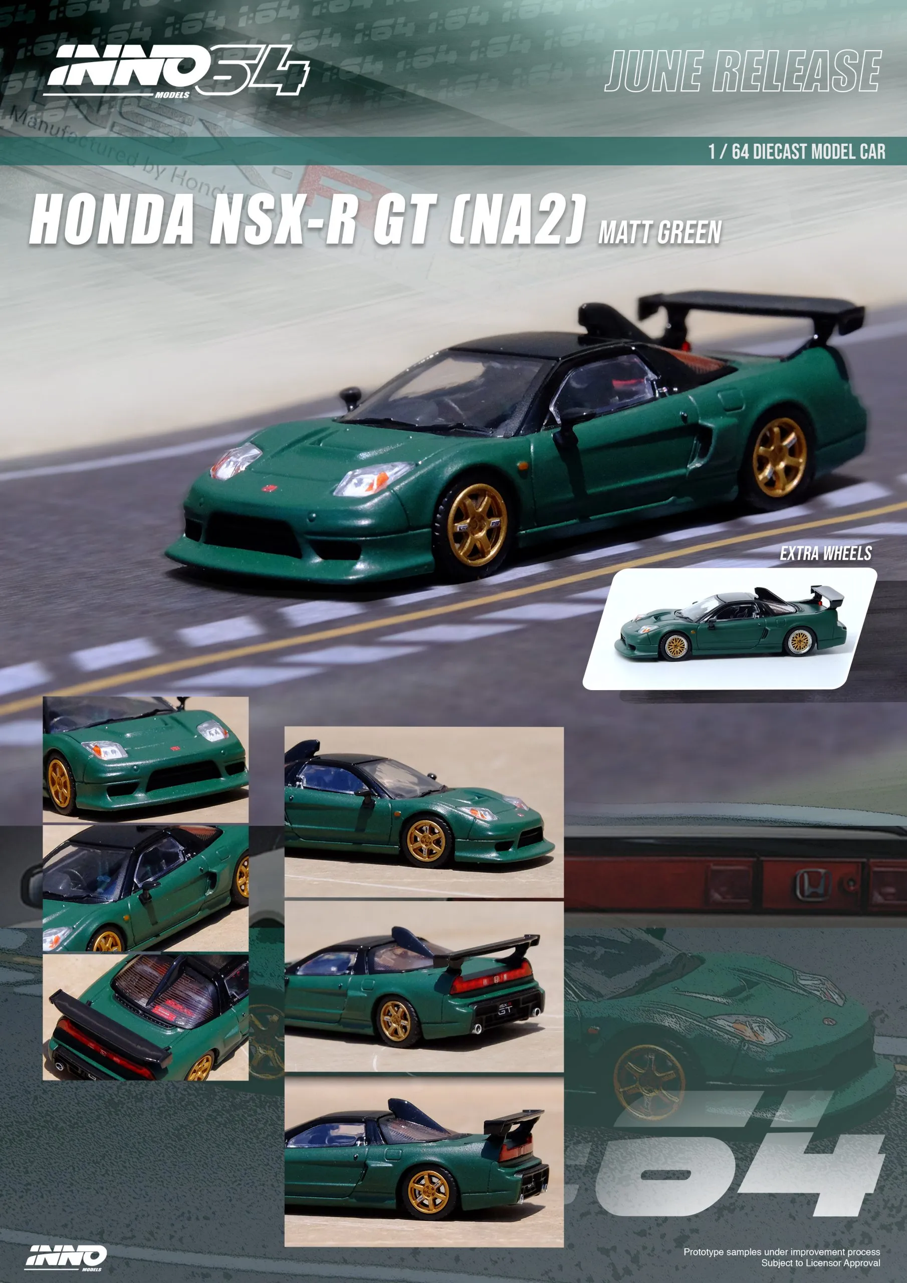 HONDA NSX-R GT (NA2) Matt Green INNO64